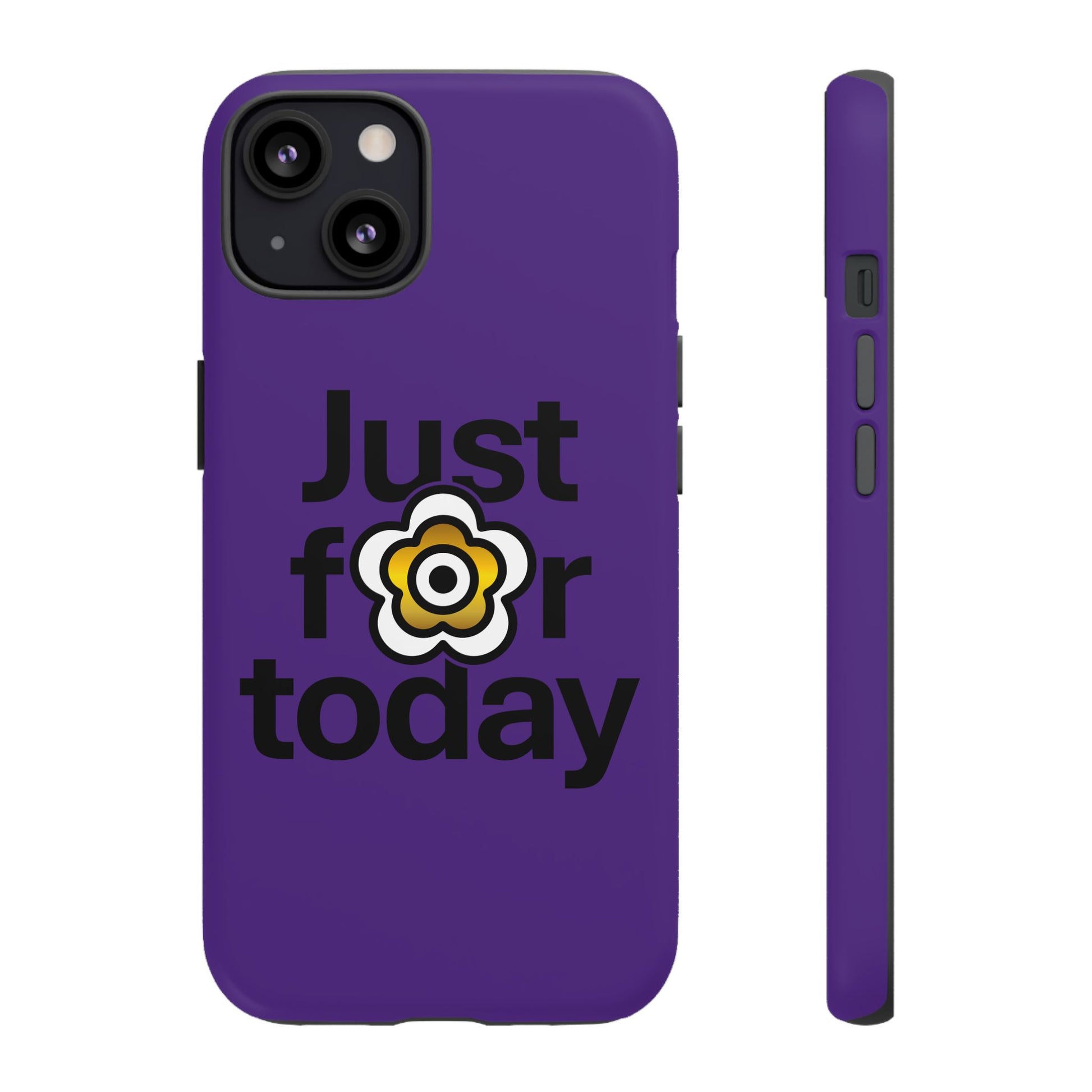 P🌺🌺P2Poppies Just for Today i-Phone Case – Inspirational Recovery Protection