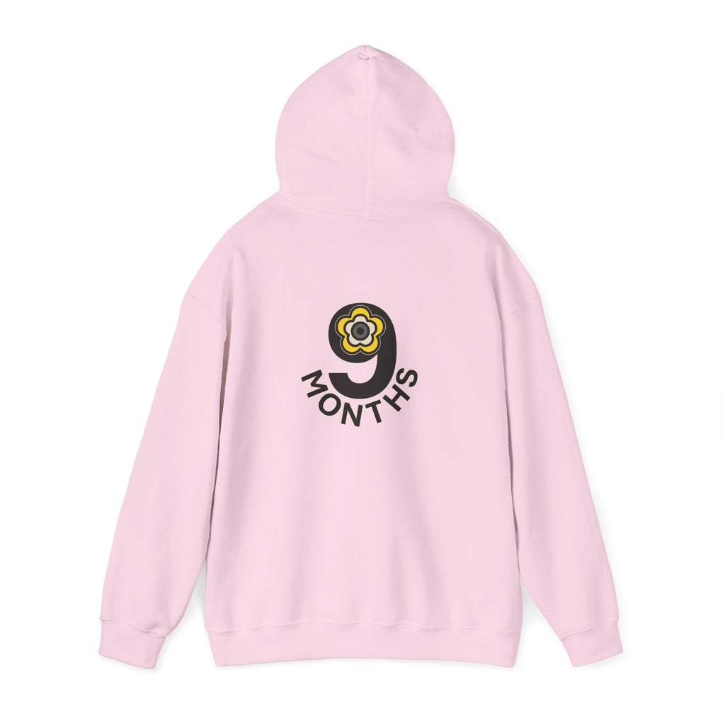 P🌺🌺P2Poppies 9 Months Sober Hoodie – Recovery Milestone Sweatshirt