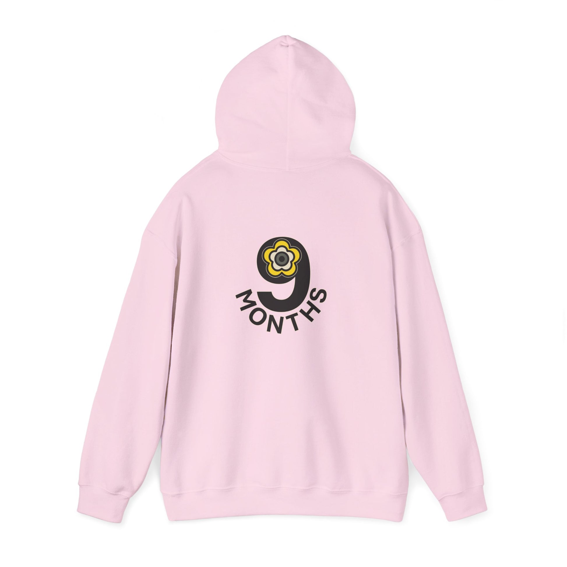 P🌺🌺P2Poppies 9 Months Sober Hoodie – Recovery Milestone Sweatshirt