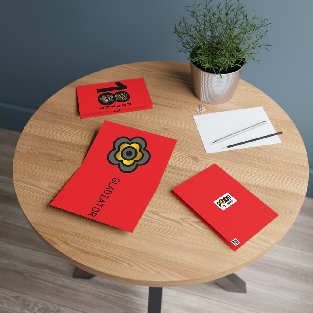 P🌺🌺P2Poppies 18 Months Milestone Greeting Card