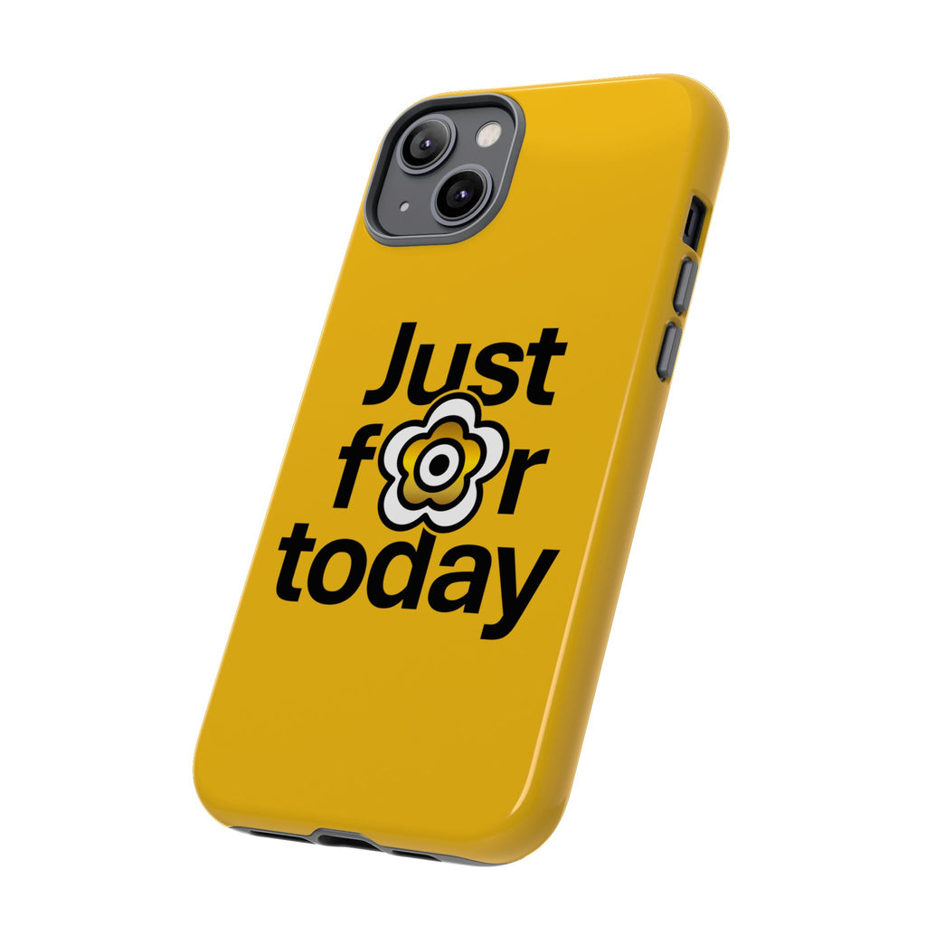 P🌺🌺P2Poppies Just for Today i-Phone Case – Inspirational Recovery Protection