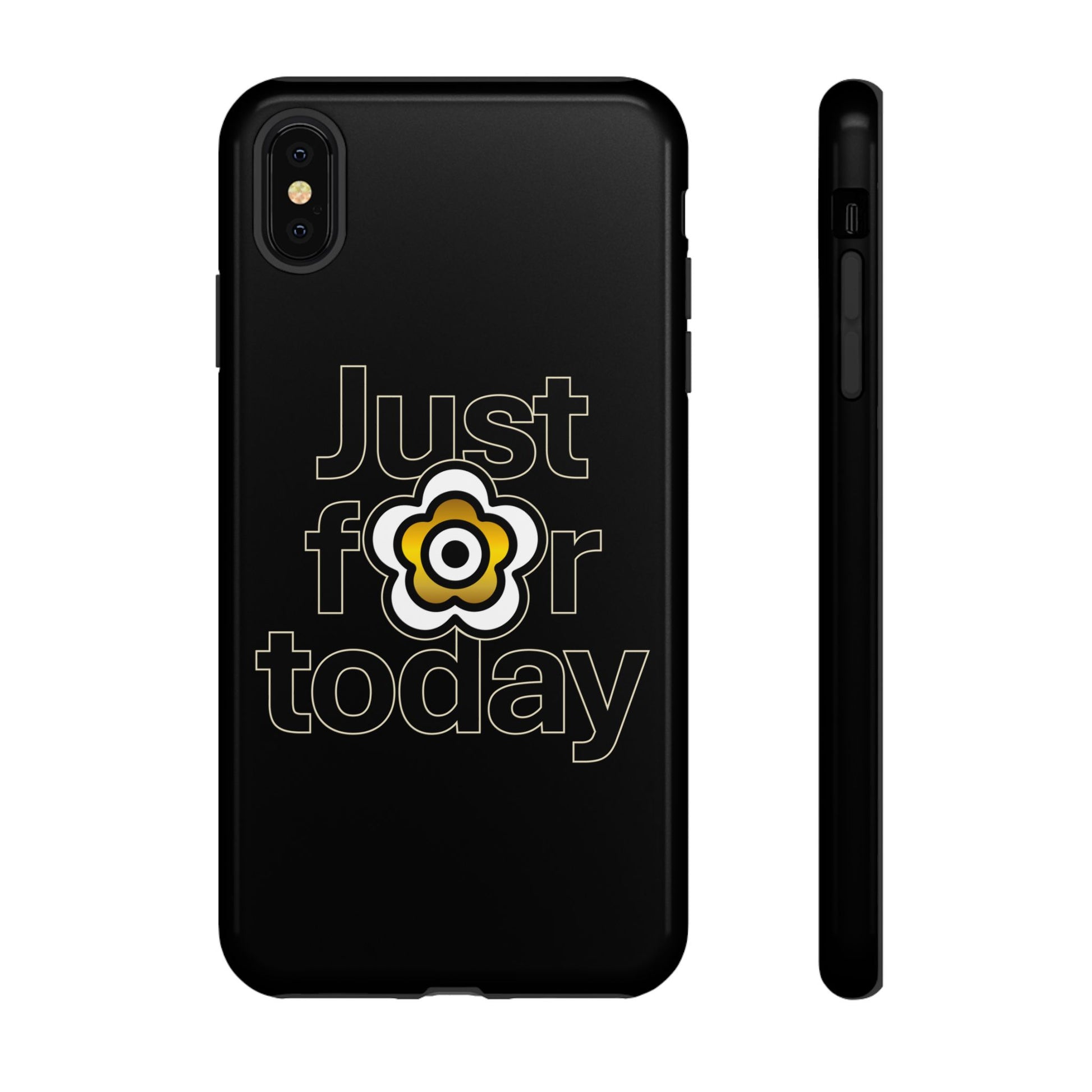 P🌺🌺P2Poppies Just for Today i-Phone Case – Inspirational Recovery Protection