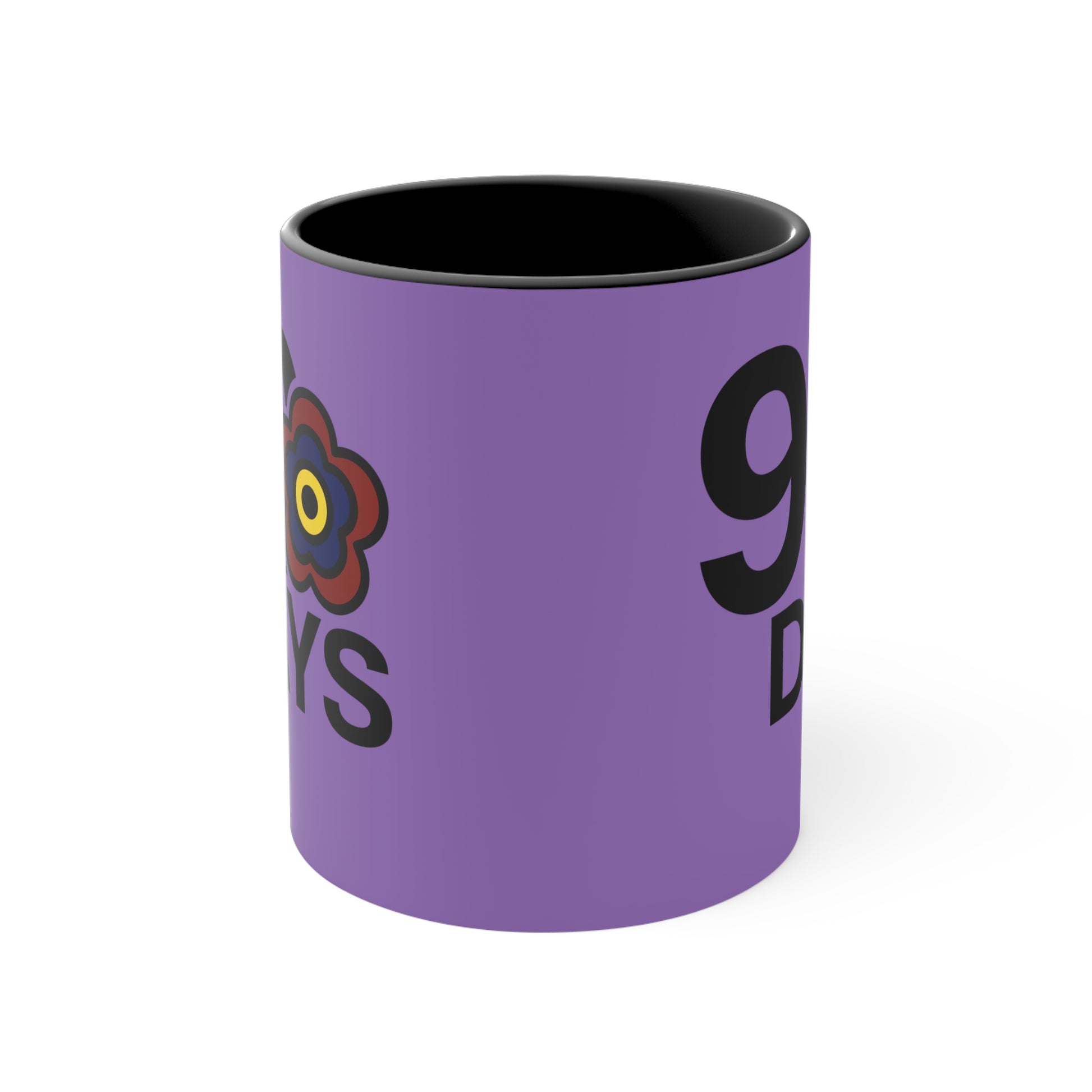 P🌺🌺P2Poppies 90 Days – Motivational Recovery Mug