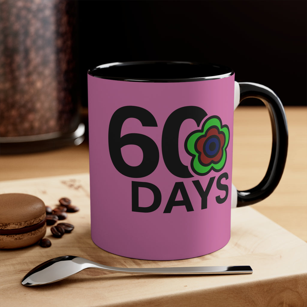 P🌺🌺P2Poppies 60 Days – Motivational Recovery Mug