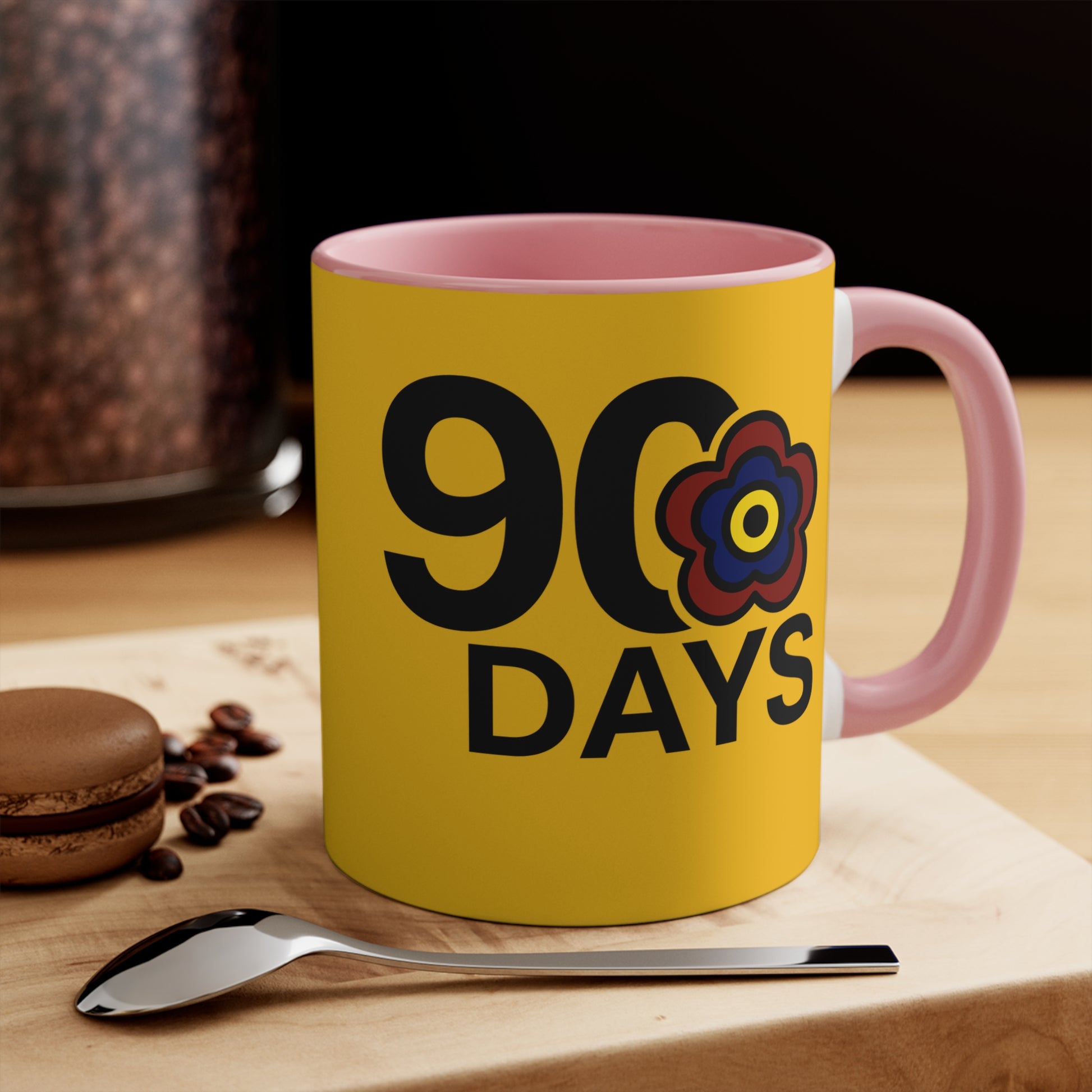 P🌺🌺P2Poppies 90 Days – Motivational Recovery Mug