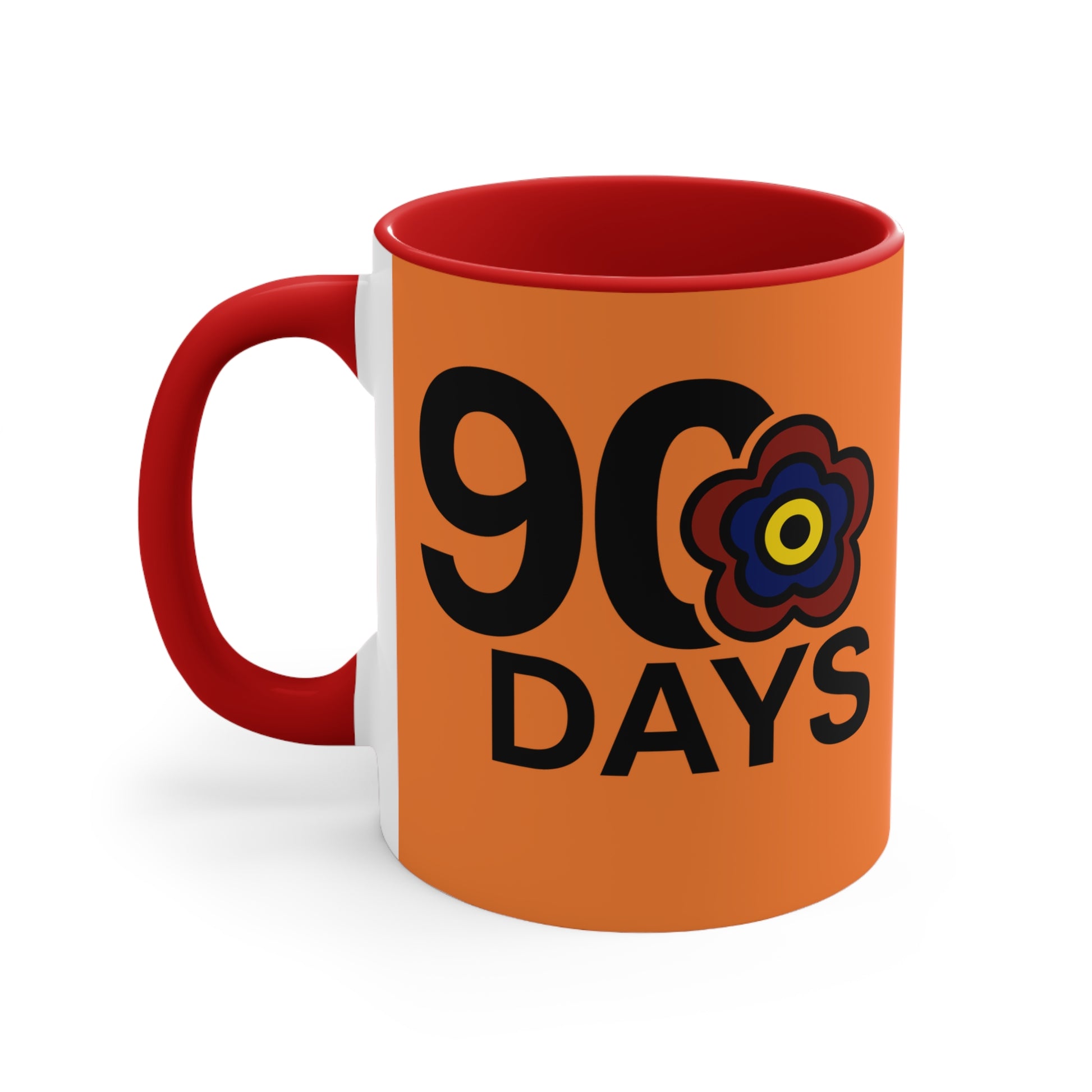 P🌺🌺P2Poppies 90 Days – Motivational Recovery Mug