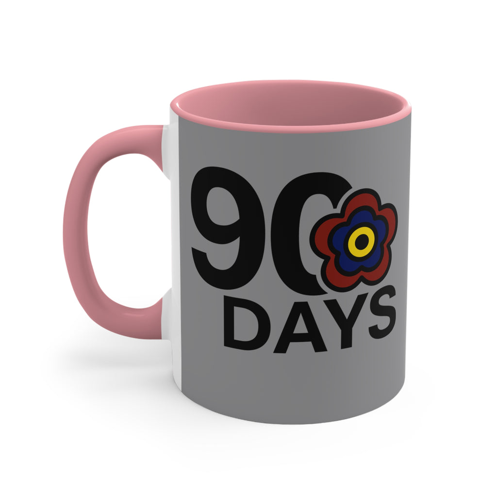 P🌺🌺P2Poppies 90 Days – Motivational Recovery Mug