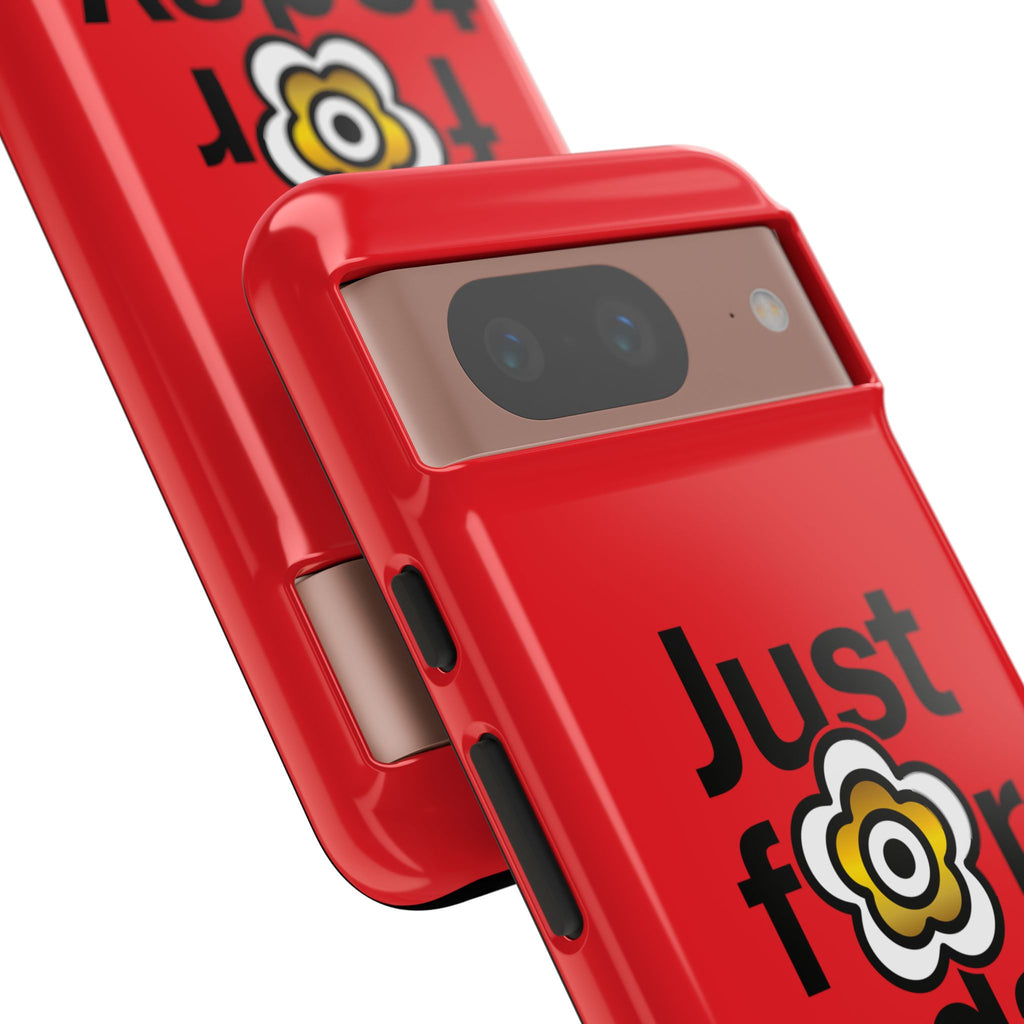 P🌺🌺P2Poppies Just for Today Google Phone Case – Inspirational Recovery Protection