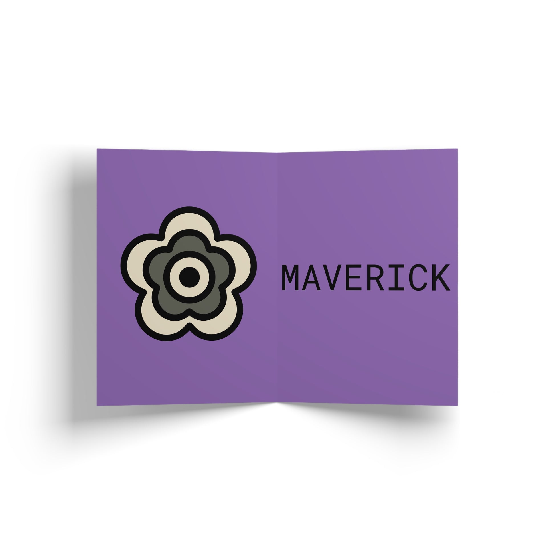 P🌺🌺P2Poppies 1 Year Milestone Greeting Card