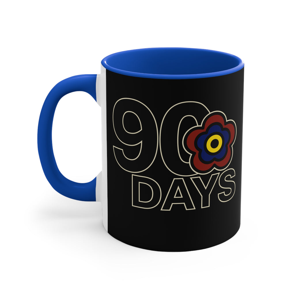 P🌺🌺P2Poppies 90 Days – Motivational Recovery Mug