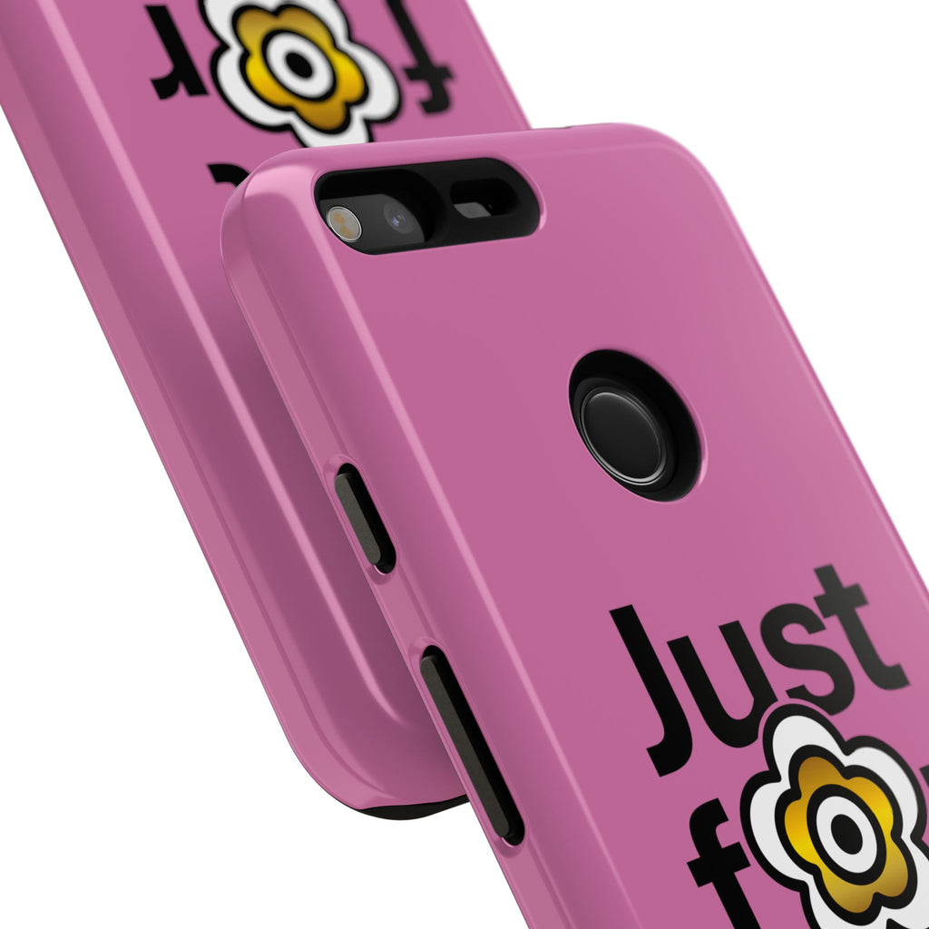 P🌺🌺P2Poppies Just for Today Google Phone Case – Inspirational Recovery Protection