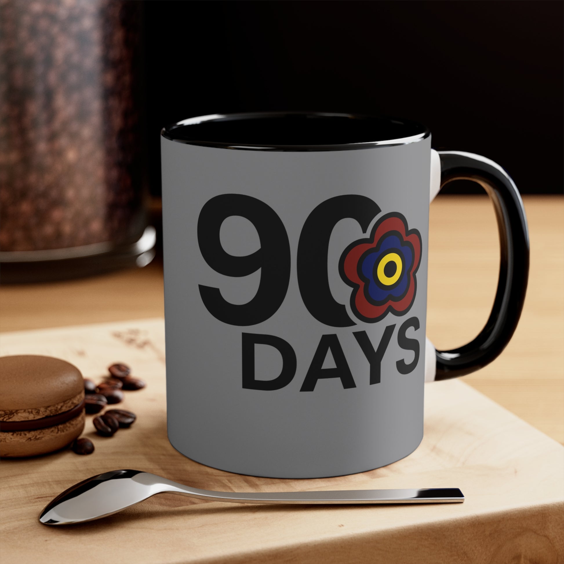 P🌺🌺P2Poppies 90 Days – Motivational Recovery Mug