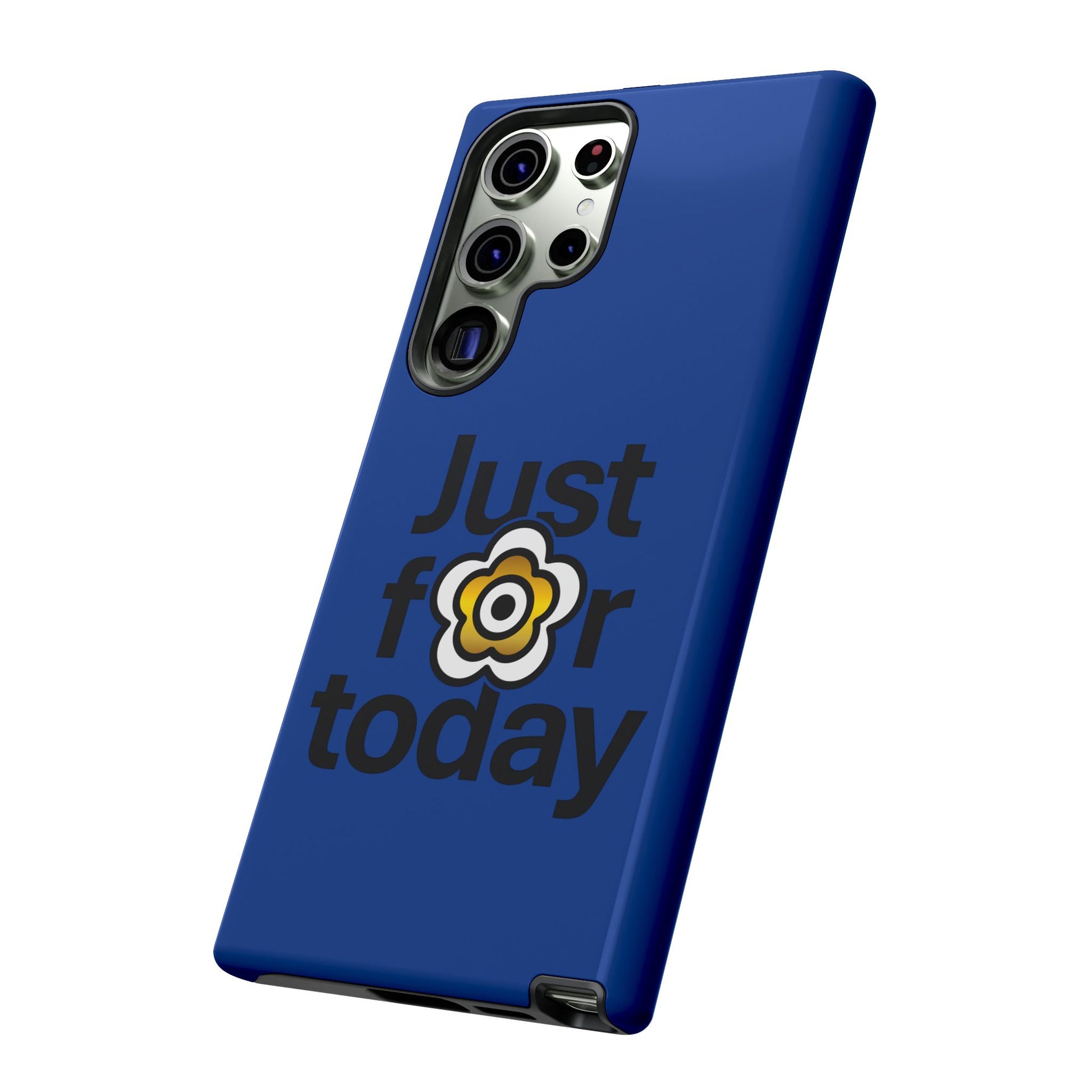 P🌺🌺P2Poppies Just for Today Samsung Phone Case – Inspirational Recovery Protection