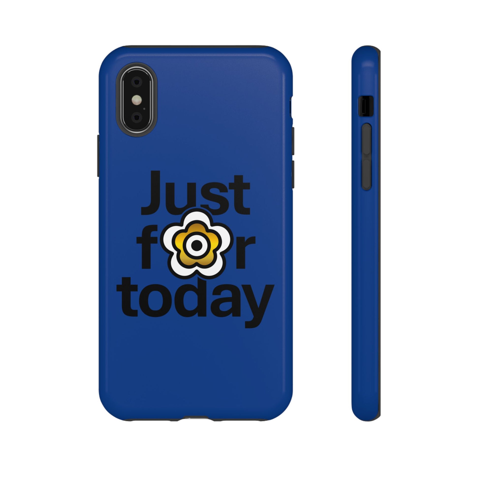 P🌺🌺P2Poppies Just for Today i-Phone Case – Inspirational Recovery Protection