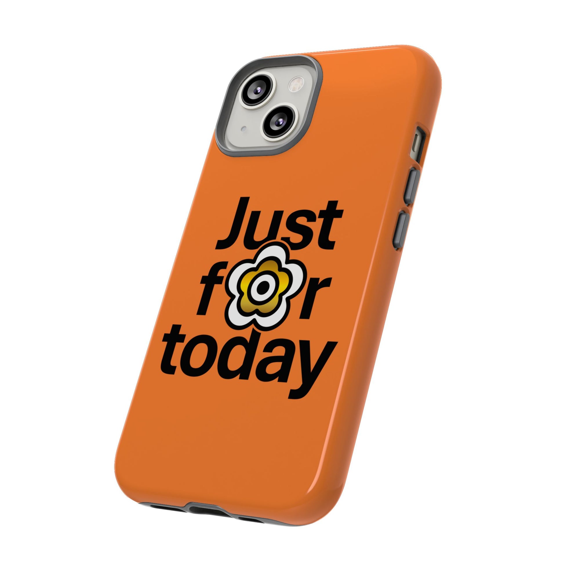 P🌺🌺P2Poppies Just for Today i-Phone Case – Inspirational Recovery Protection