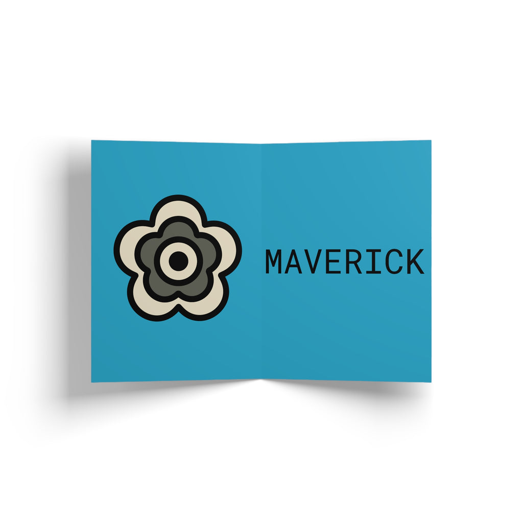 P🌺🌺P2Poppies 1 Year Milestone Greeting Card