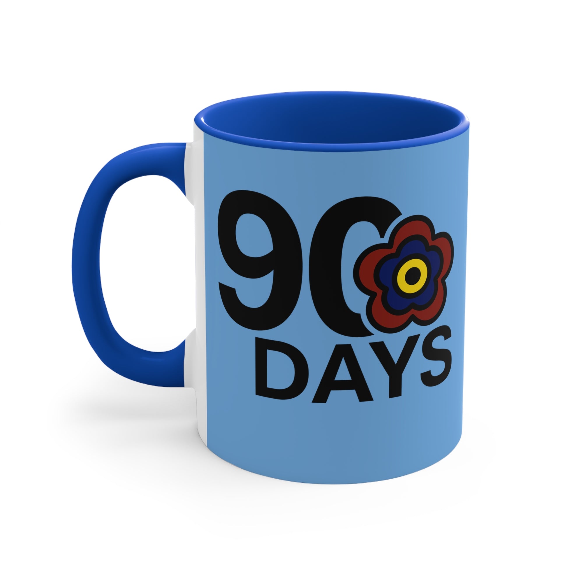 P🌺🌺P2Poppies 90 Days – Motivational Recovery Mug