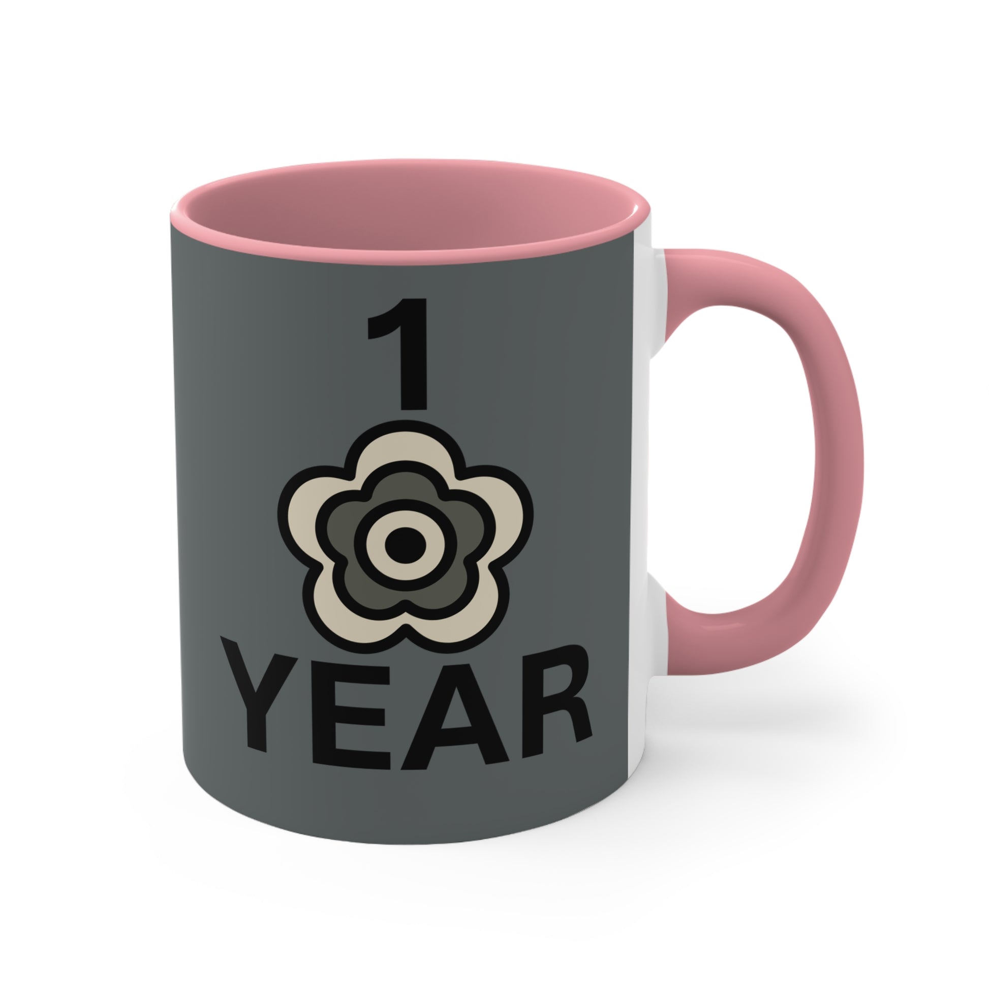 P🌺🌺P2Poppies 1 Year – Motivational Recovery Mug