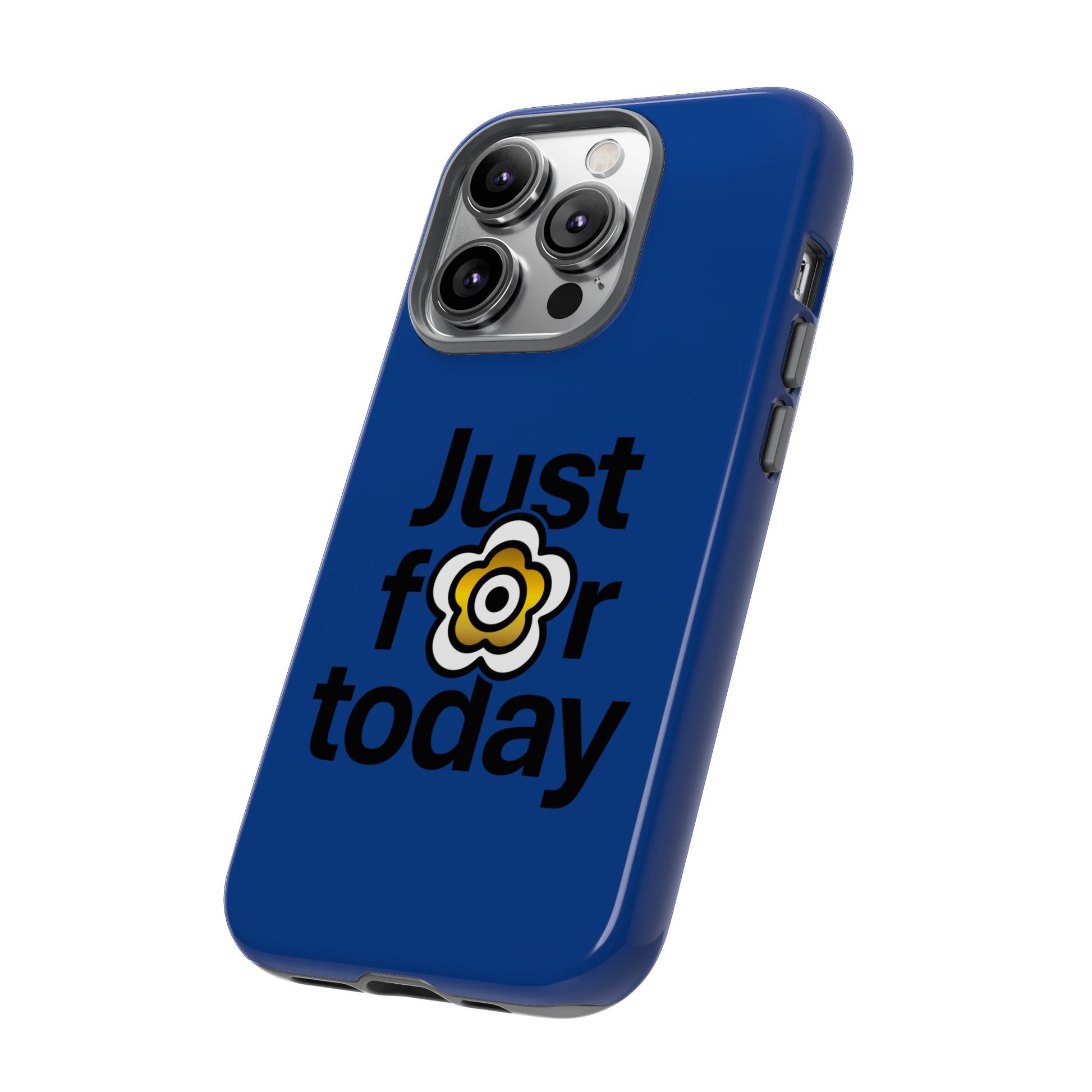 P🌺🌺P2Poppies Just for Today i-Phone Case – Inspirational Recovery Protection