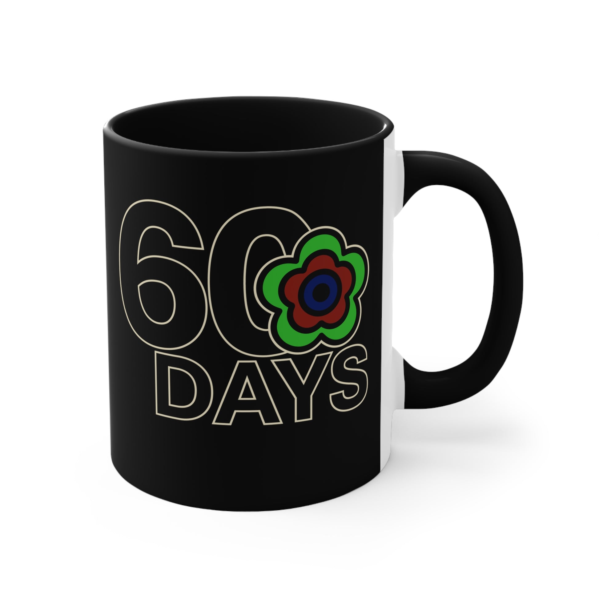 P🌺🌺P2Poppies 60 Days – Motivational Recovery Mug