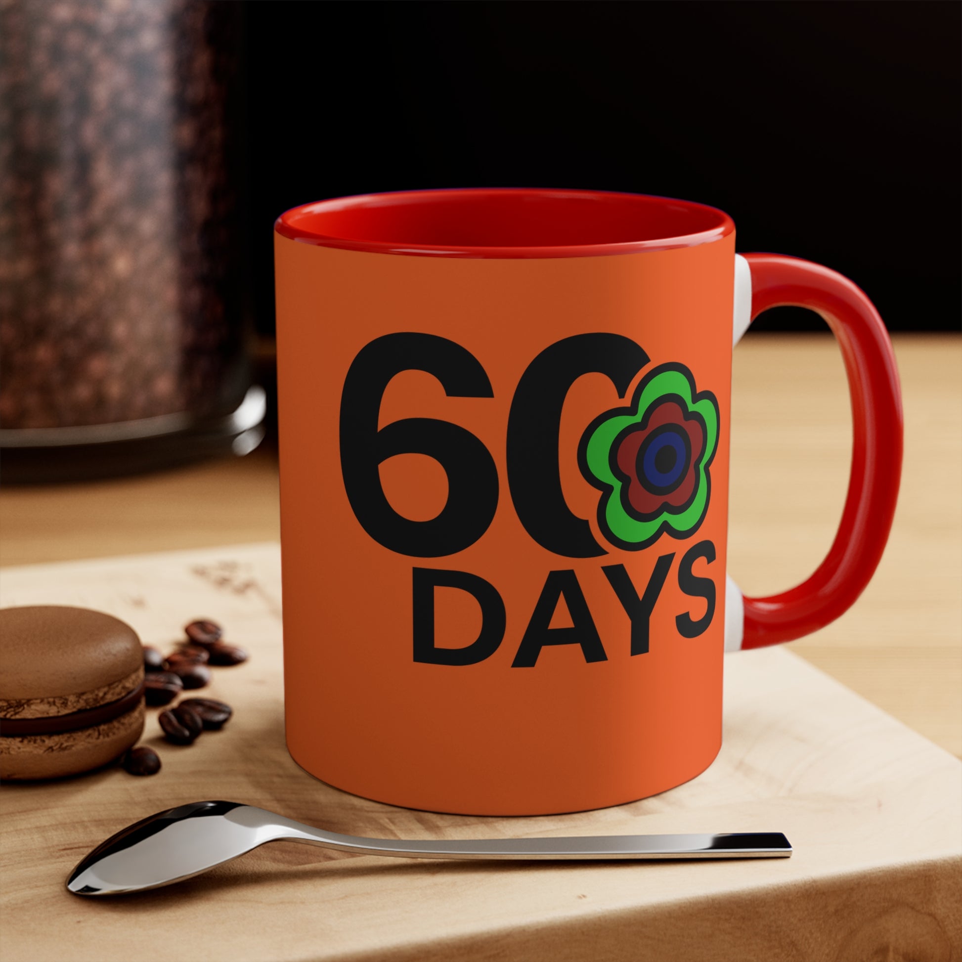 P🌺🌺P2Poppies 60 Days – Motivational Recovery Mug