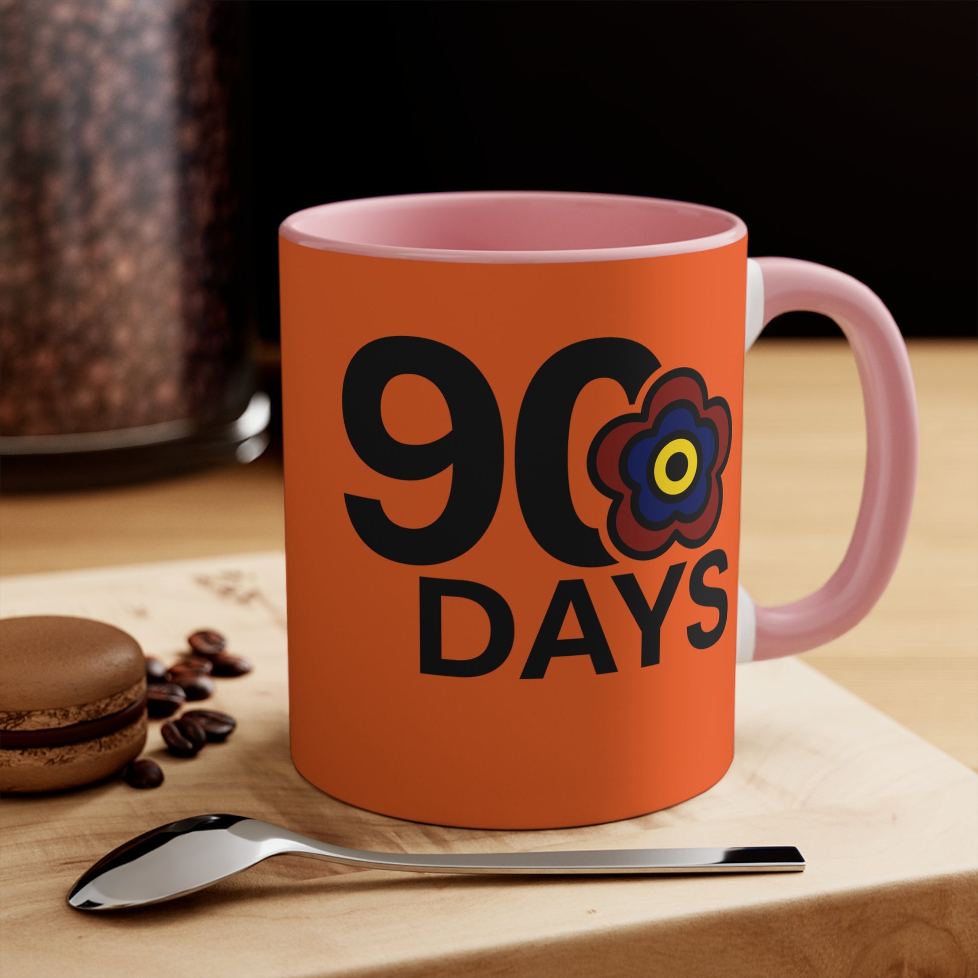 P🌺🌺P2Poppies 90 Days – Motivational Recovery Mug