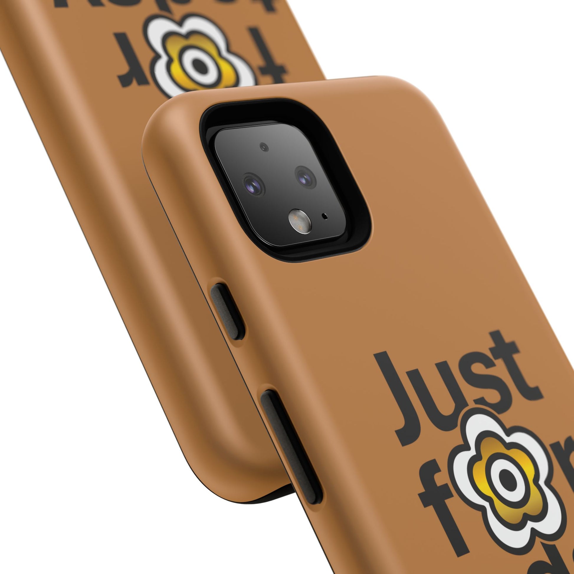 P🌺🌺P2Poppies Just for Today Google Phone Case – Inspirational Recovery Protection